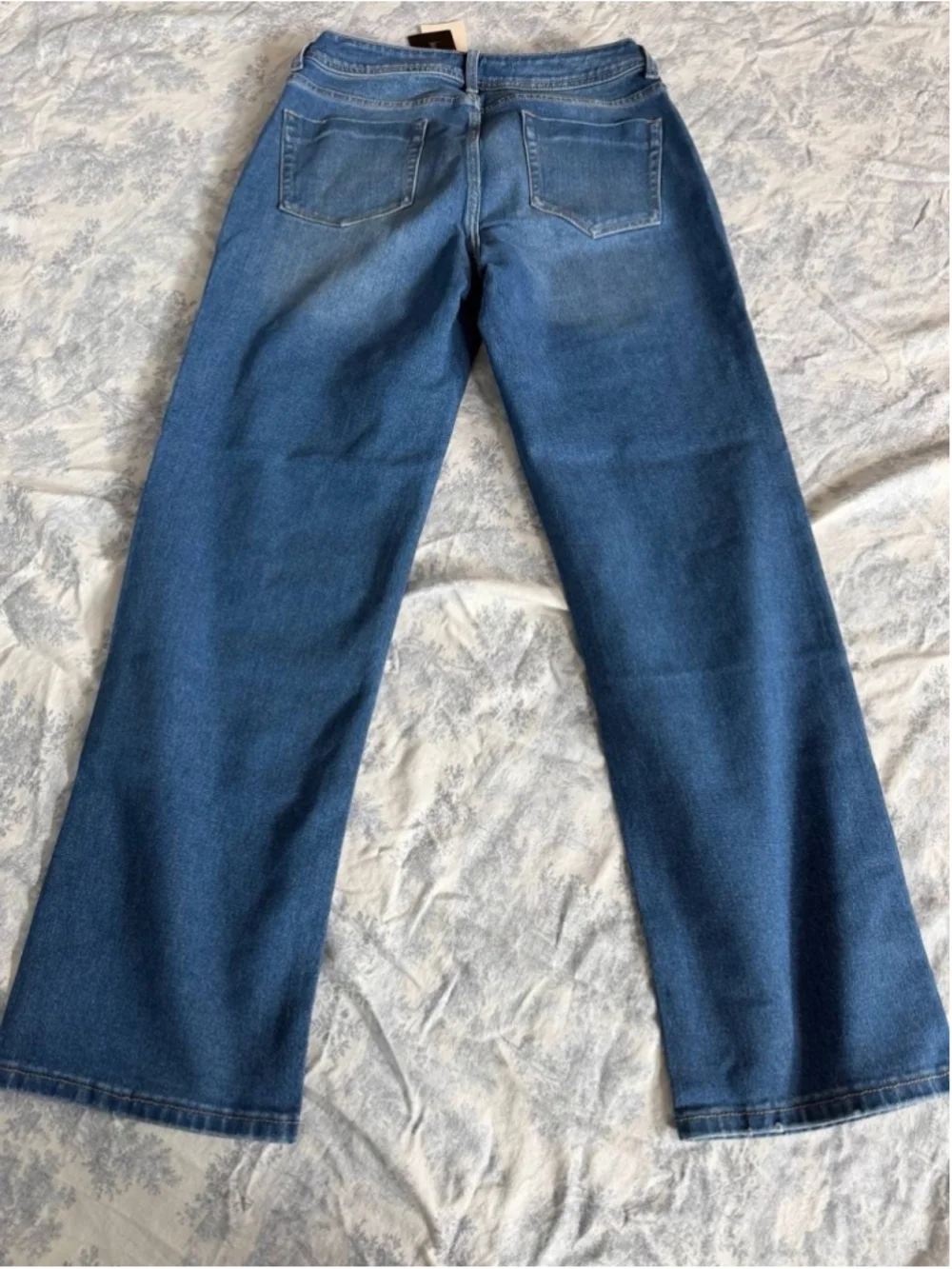 Flamingals Women's Straight-Leg Jeans L